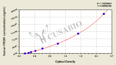 CSB-EL018653HU 標準曲線